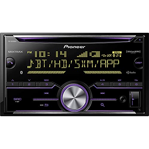 PIONEER FH-X830BHS Double Din CD Receiver with Built-in Bluetooth & HD Radio PIONEER FH-X830BHS Double Din CD Receiver with Built-in Bluetooth & HD Radio